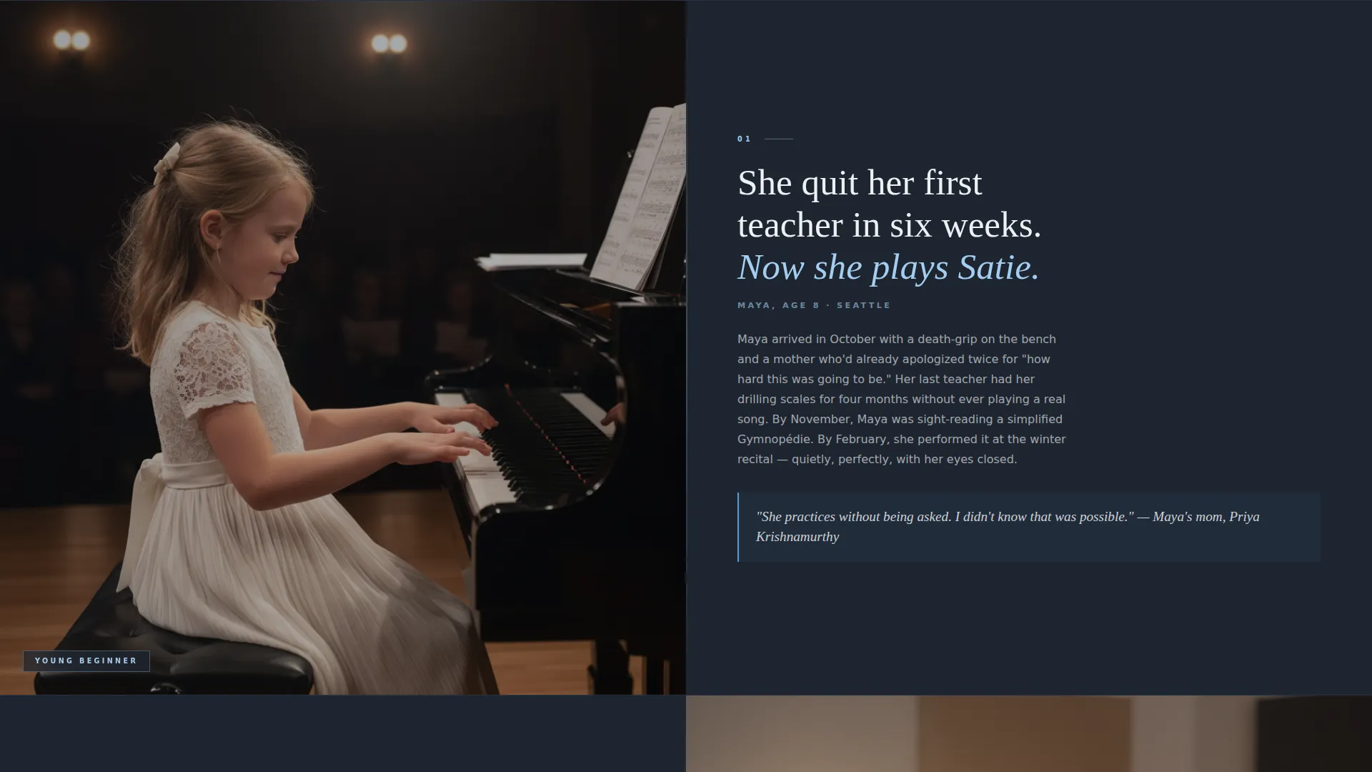 Game Changing Music Teacher Landing Page Template
