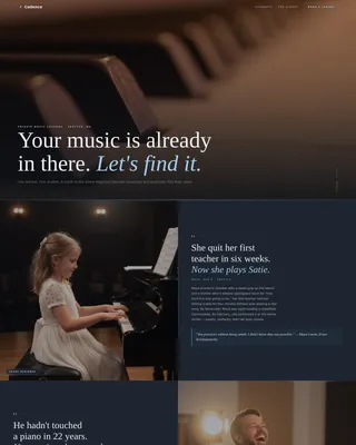 Game Changing Music Teacher Landing Page Template