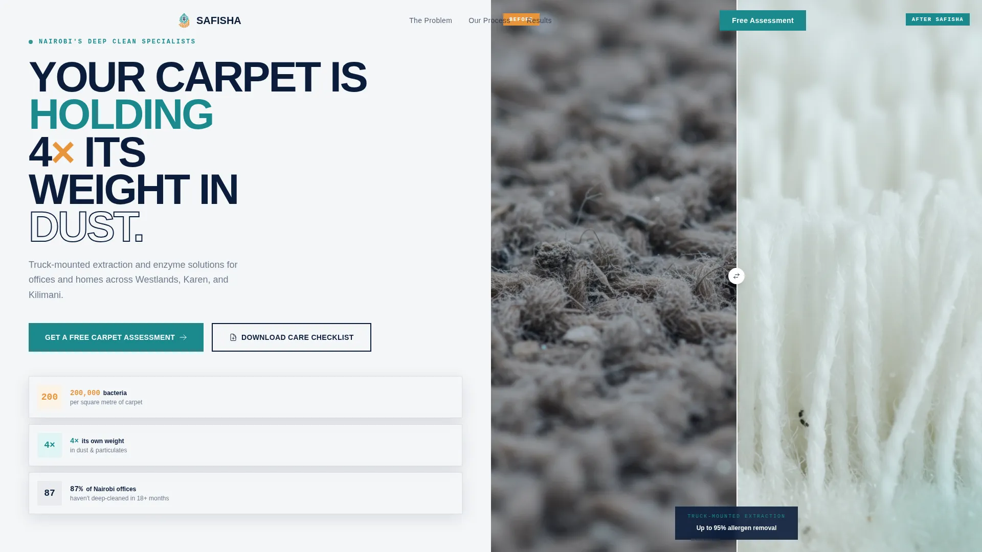 Authoritative Carpetcleaning | Free Website Template | Rocket