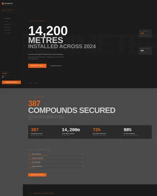Unyielding Fencing | Free Website Template | Rocket