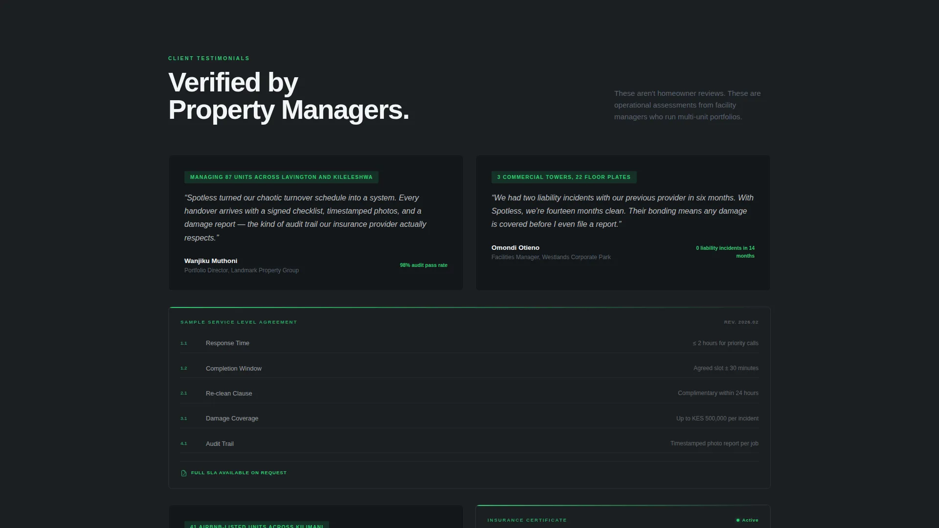 Verified Cleaning | Free Website Template | Rocket