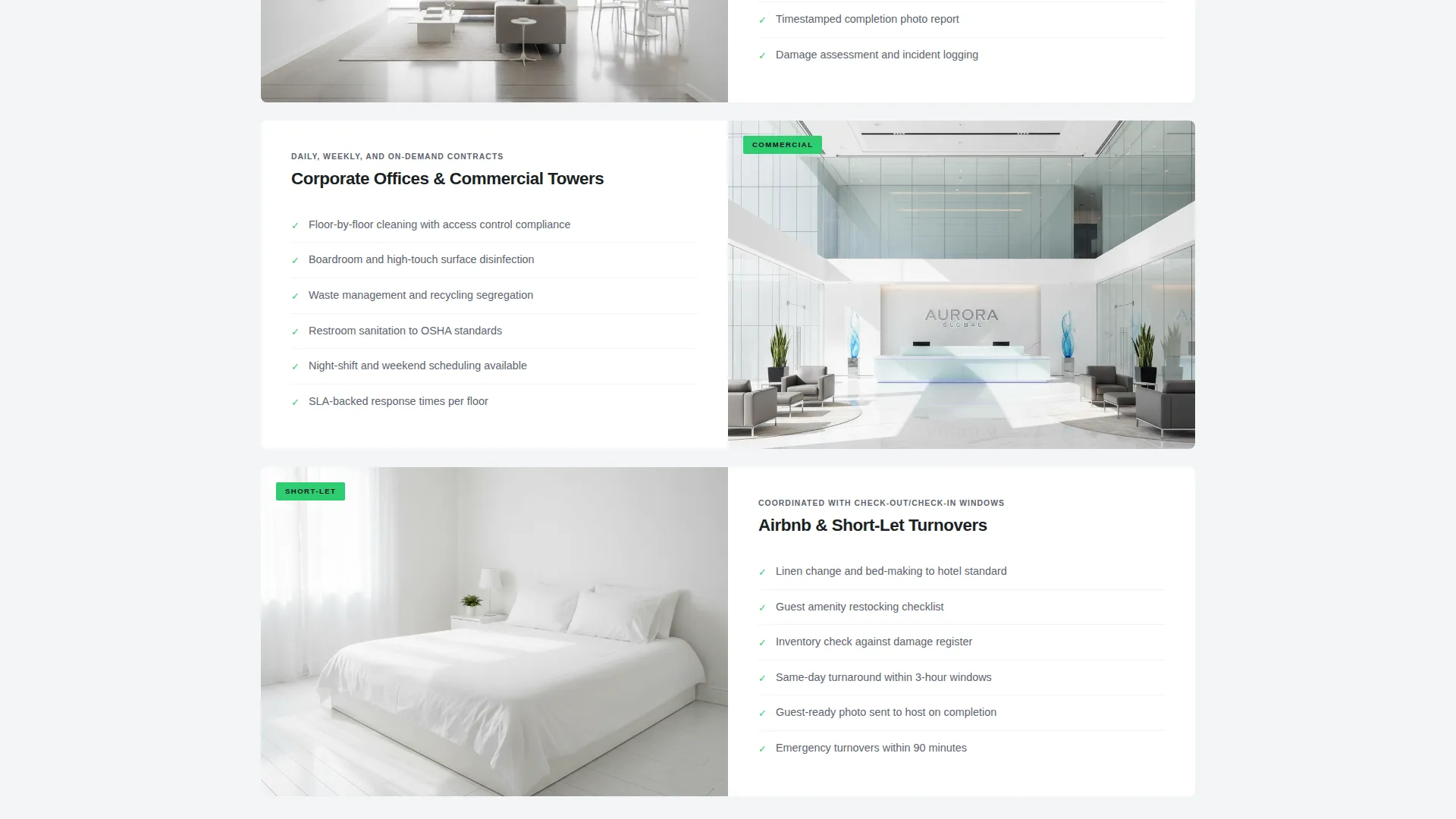 Verified Cleaning | Free Website Template | Rocket