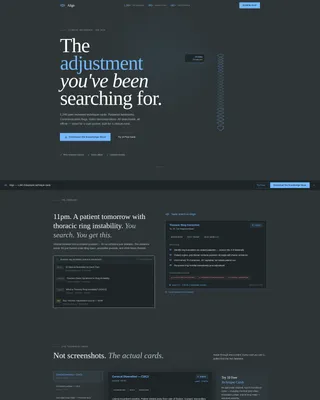 Chiropractic Digital Presence Specialist Careers Website Template
