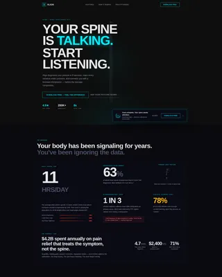 Chiropractic Digital Presence Advanced Careers Website Template