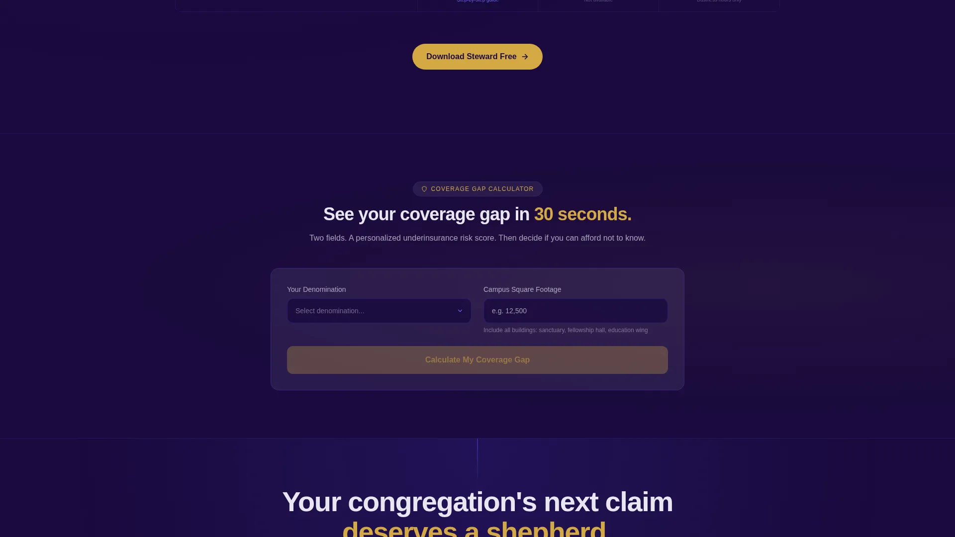 Church & Religious Software Reviews Website Template