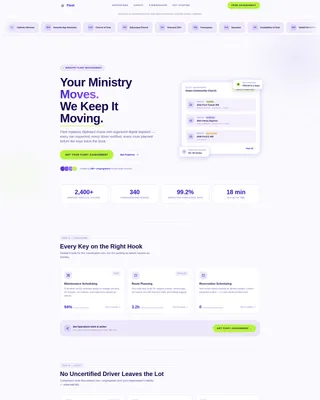 Church & Religious Software Specialist Professional Website Template