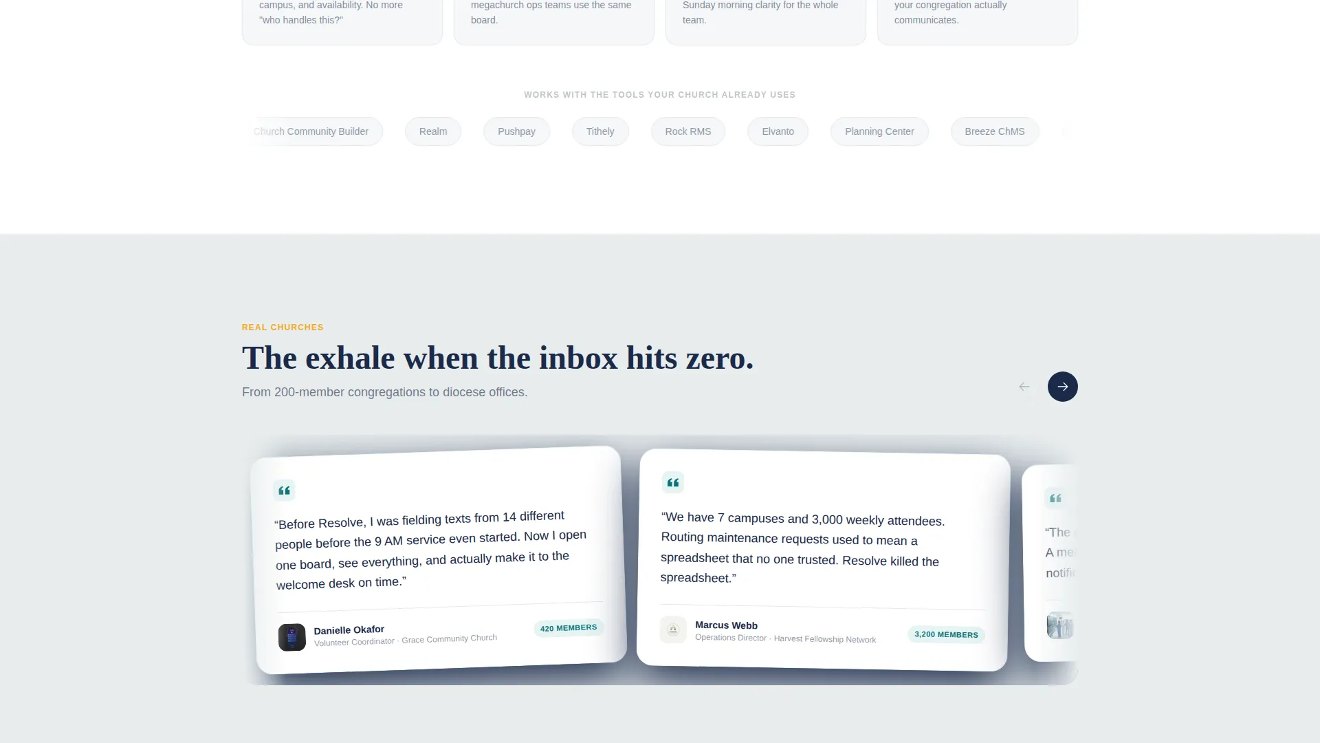 Church & Religious Software Advanced Reviews Website Template