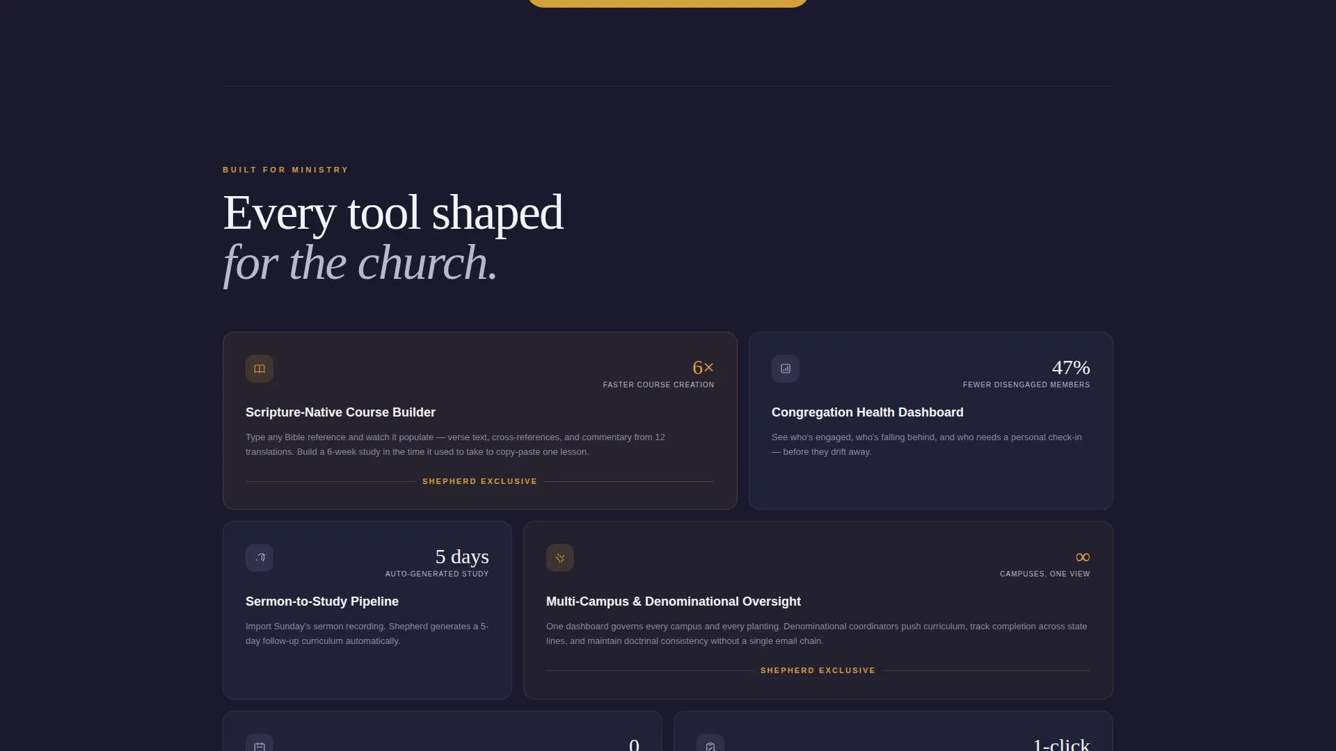 Church & Religious Software Complete Cost Calculator Website Template