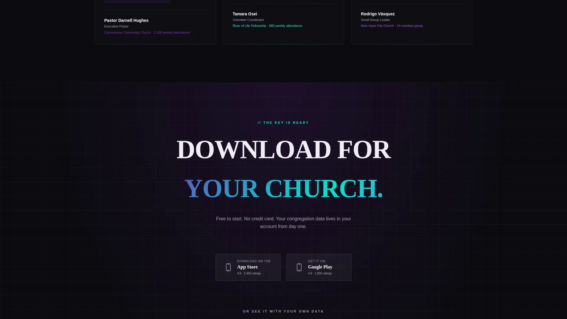 Church & Religious Software Expert Professional Website Template