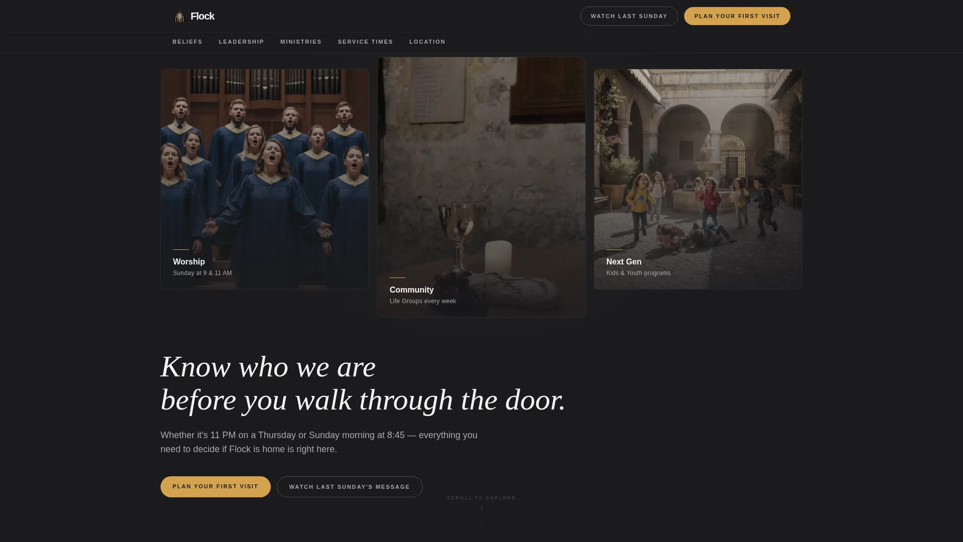 Church & Religious Org Advanced Professional Website Template