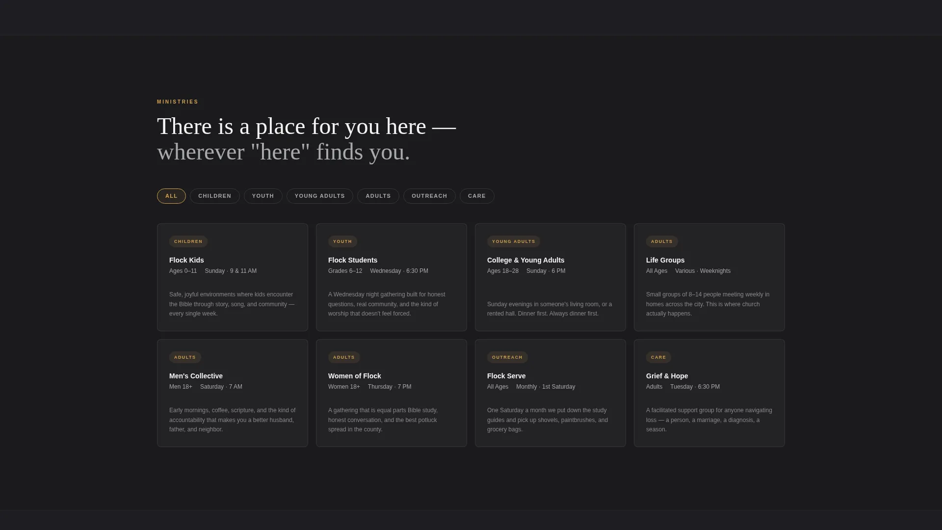 Church & Religious Org Advanced Professional Website Template