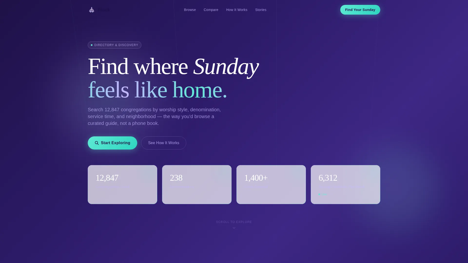 Church & Religious Org Professional Website Template