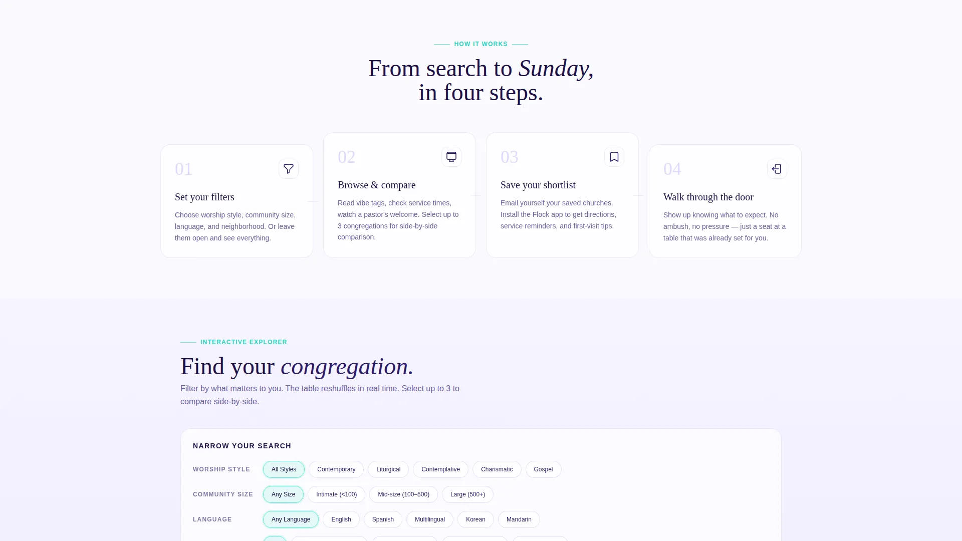Church & Religious Org Professional Website Template
