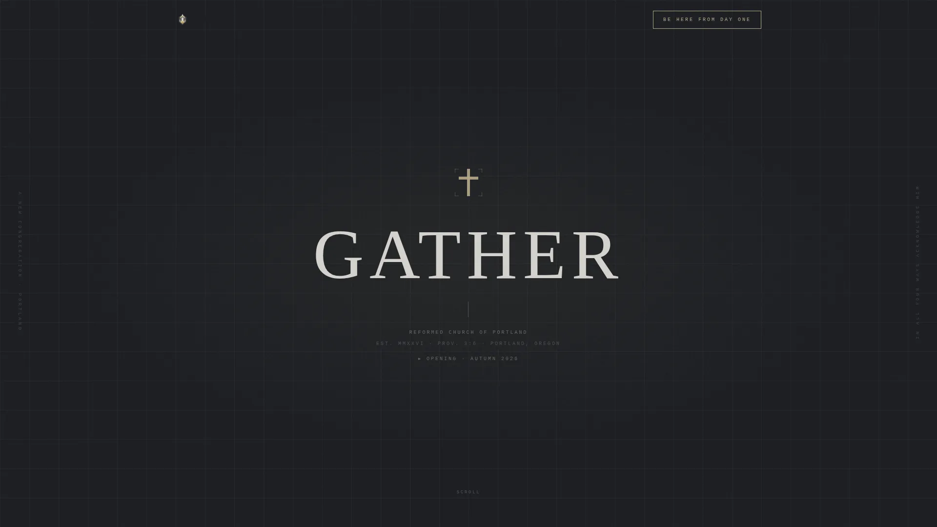 Church & Religious Org Pre-Launch Website Template
