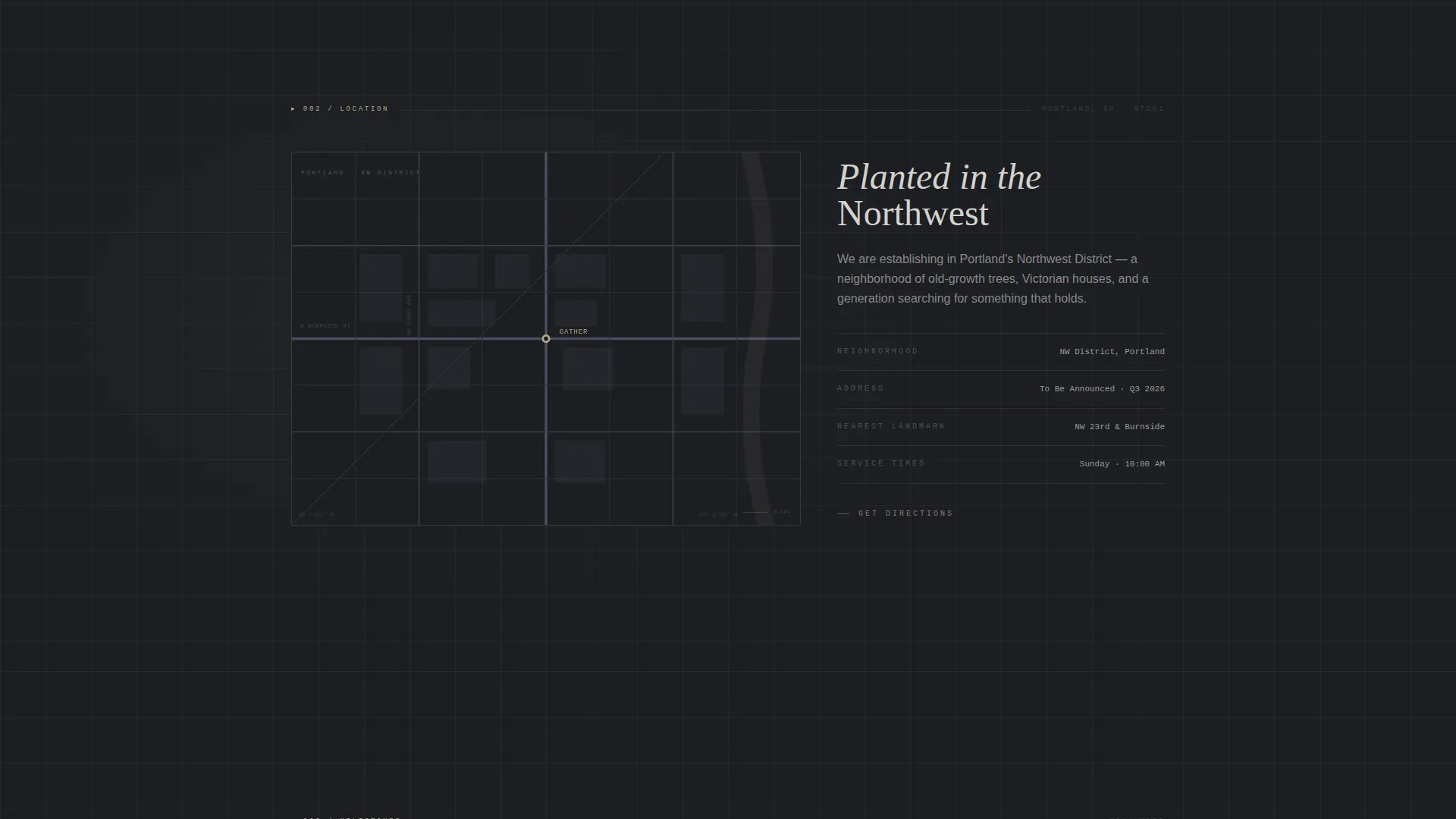 Church & Religious Org Pre-Launch Website Template