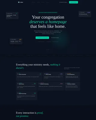Church & Religious Org Complete Professional Website Template