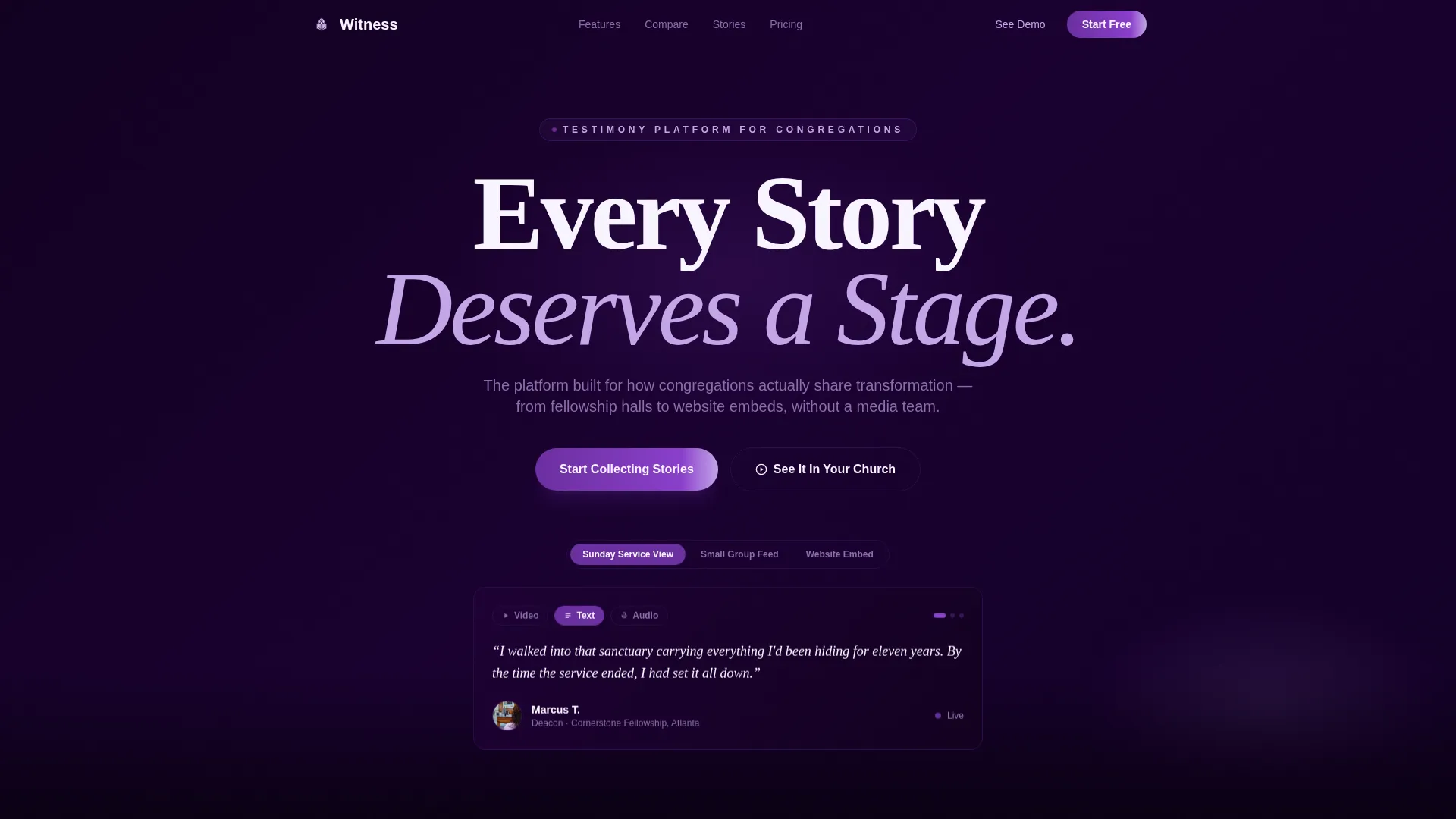 Church & Religious Org Specialist Reviews Website Template