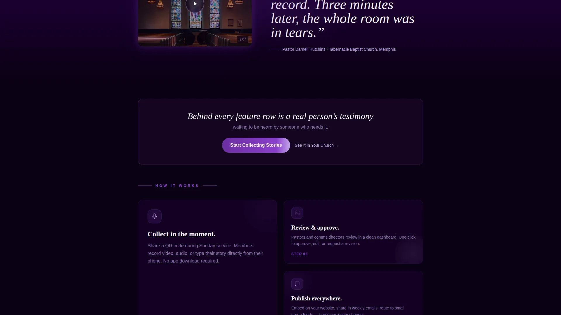 Church & Religious Org Specialist Reviews Website Template