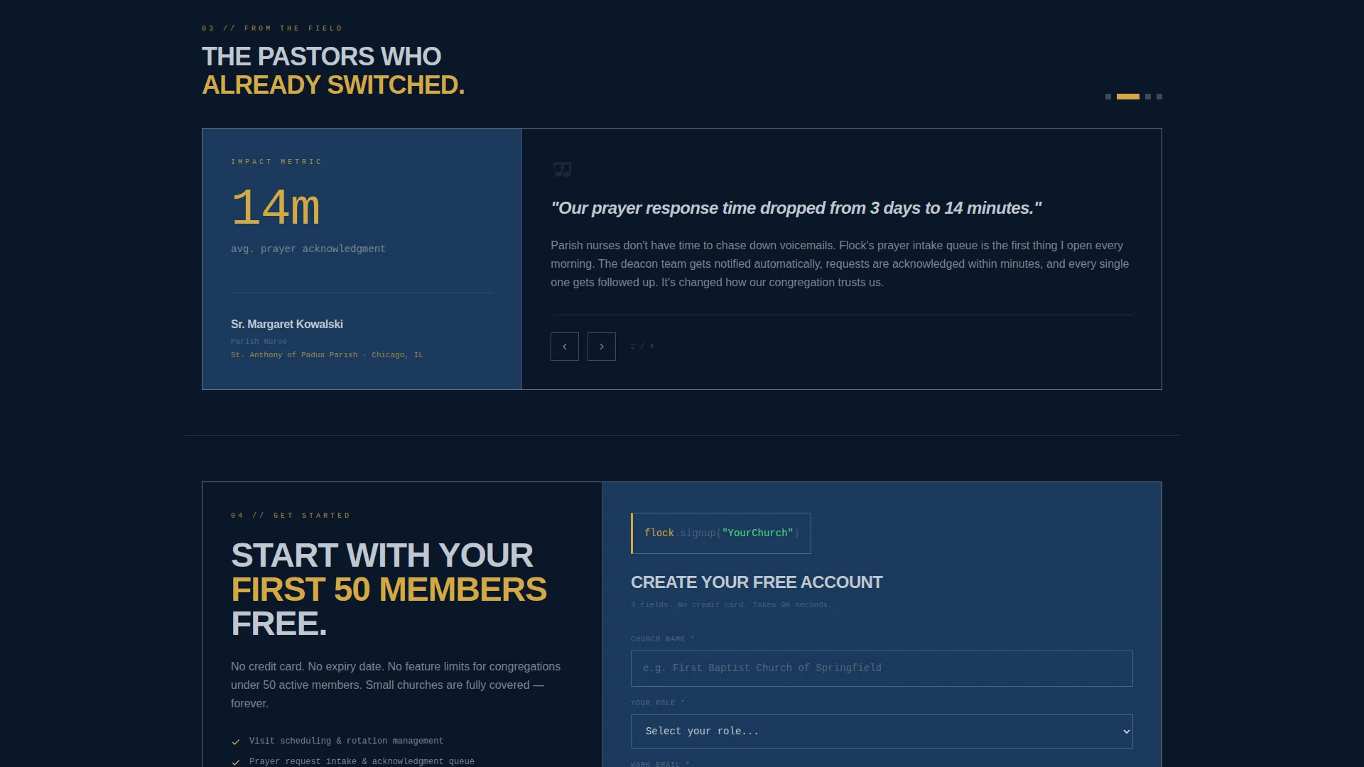 Church & Religious Software Complete Professional Website Template