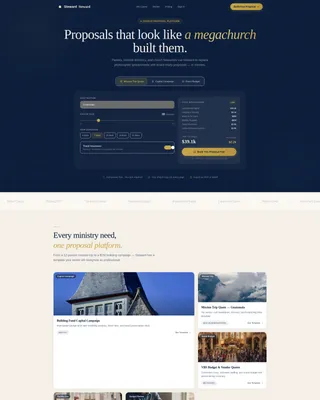 Church & Religious Software Complete Reviews Website Template