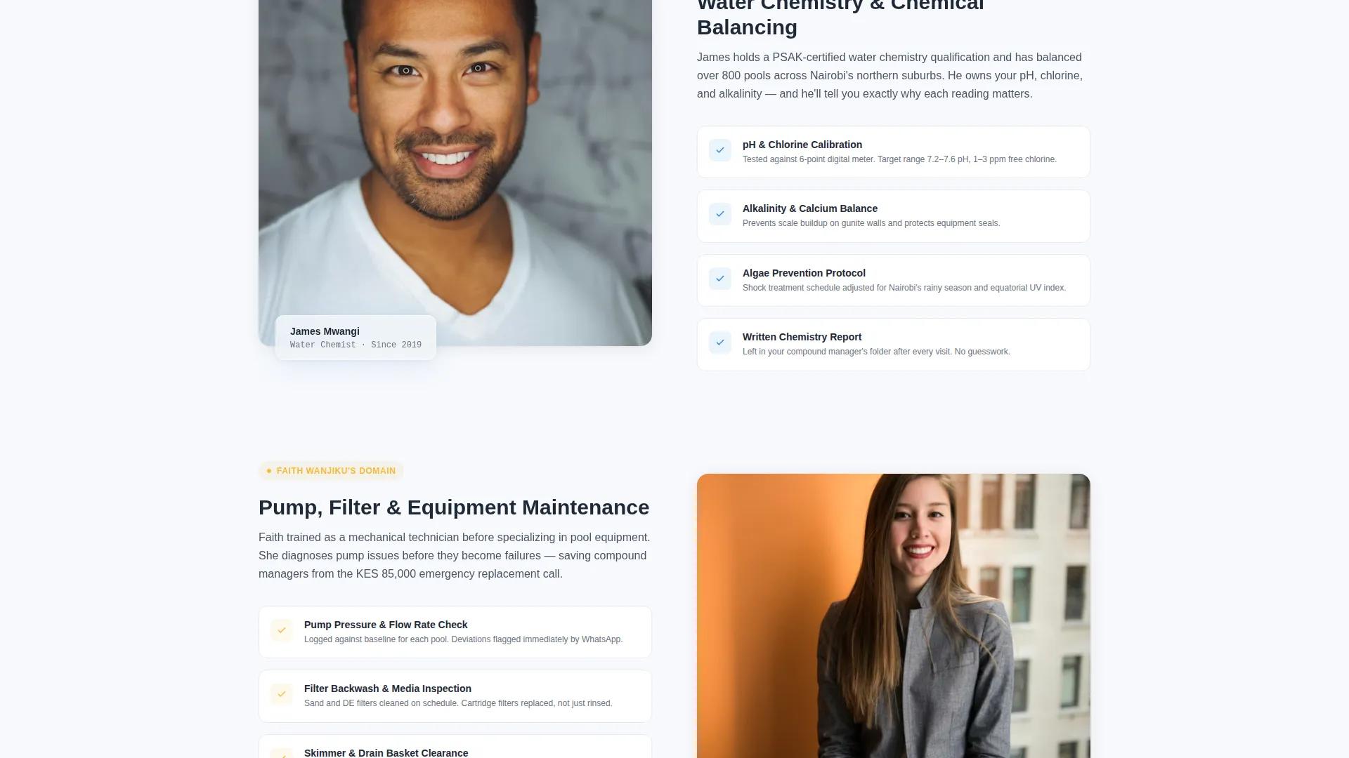 Certified Pool Maintenance | Free Website Template | Rocket