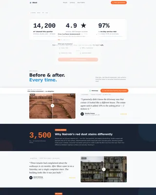 Forceful Power Wash | Free Website Template | Rocket