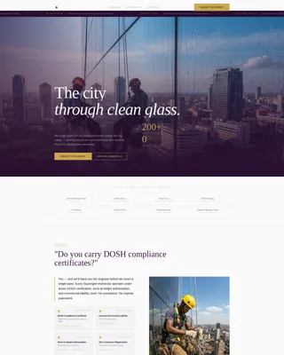 Precision Commercial | Free Website Template | Rocket