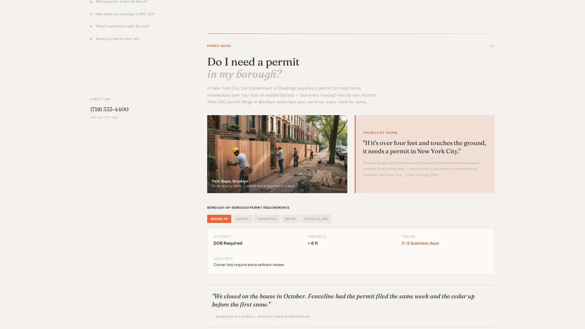 Expert Fence Installation | Free Website Template | Rocket