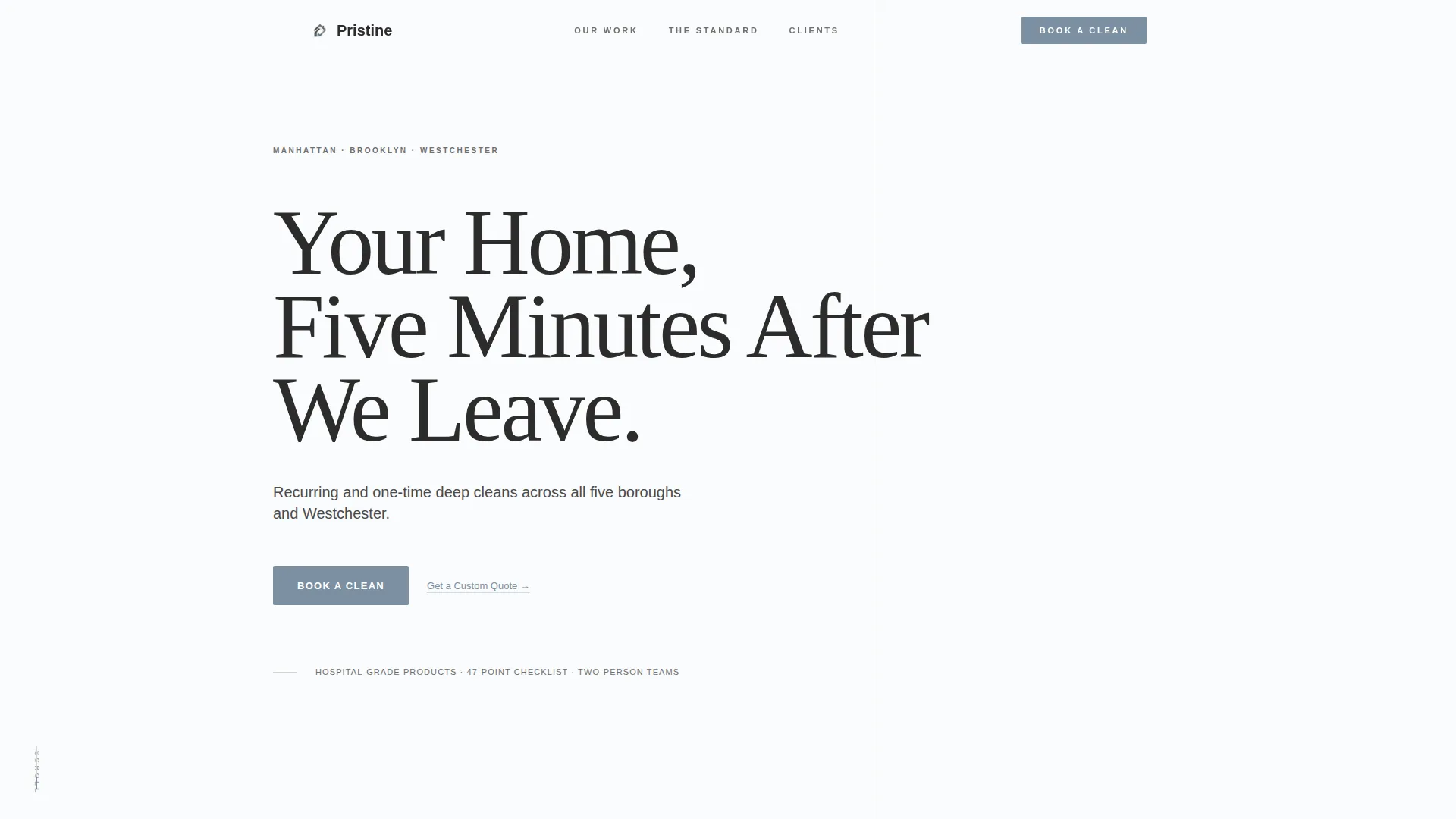 Elite Cleaning | Free Website Template | Rocket