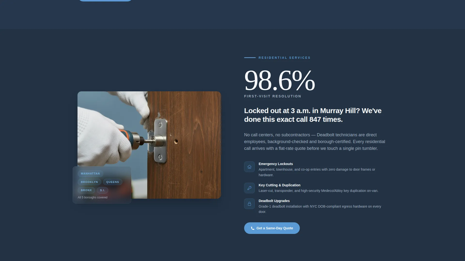 Expert Lock Repair | Free Website Template | Rocket