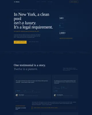 Authoritative Poolservice | Free Website Template | Rocket