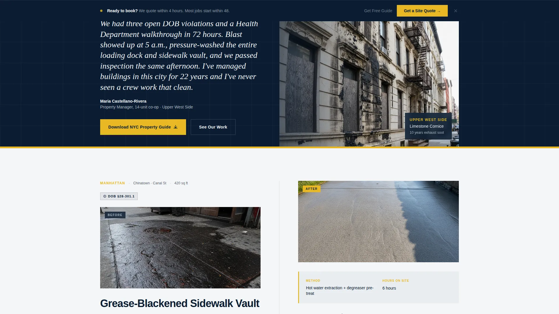 Unstoppable Surface Cleaning | Free Website Template | Rocket
