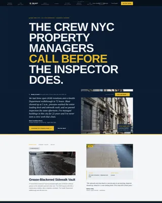 Unstoppable Surface Cleaning | Free Website Template | Rocket