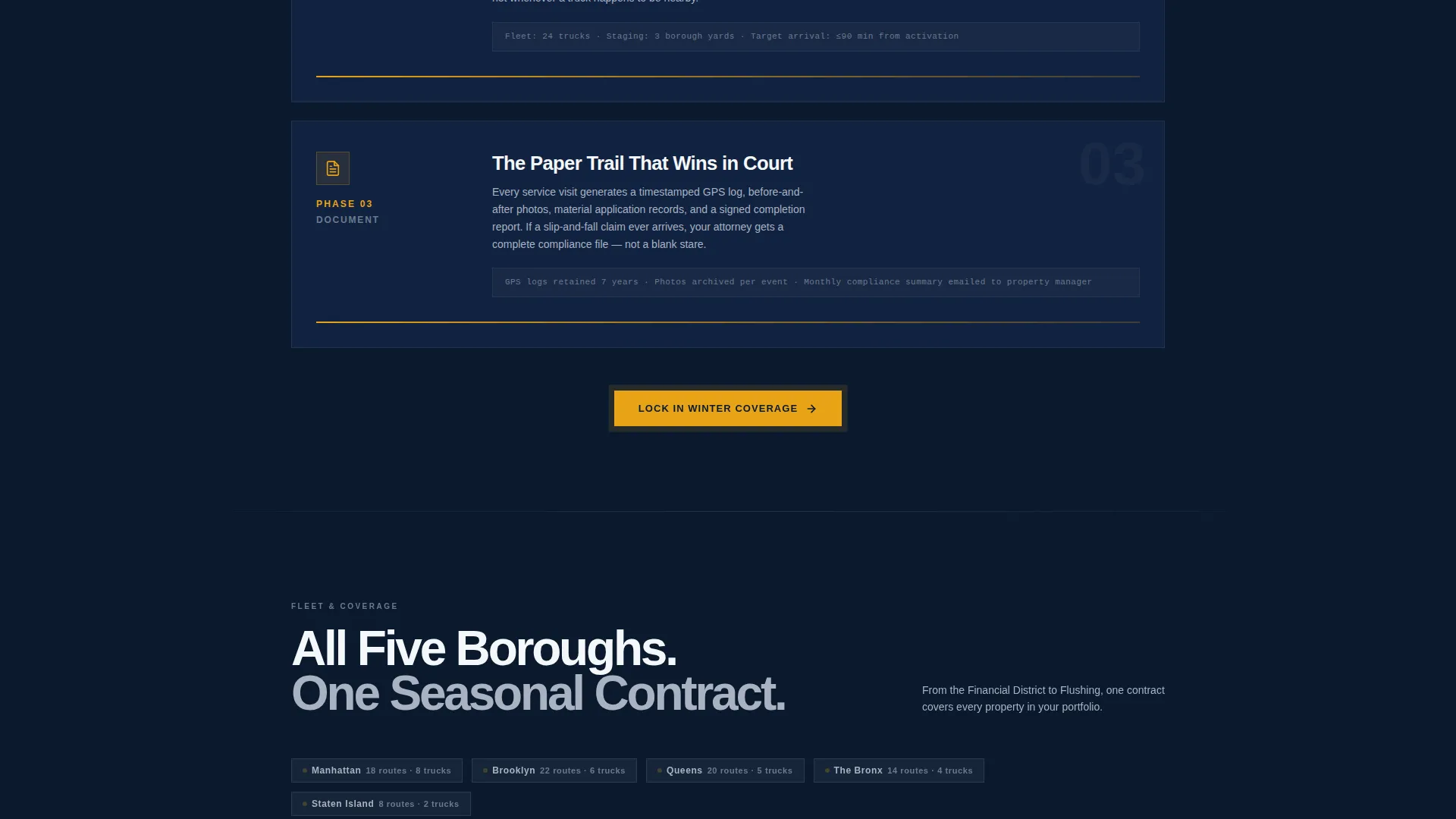 Urgent Snowremoval | Free Website Template | Rocket