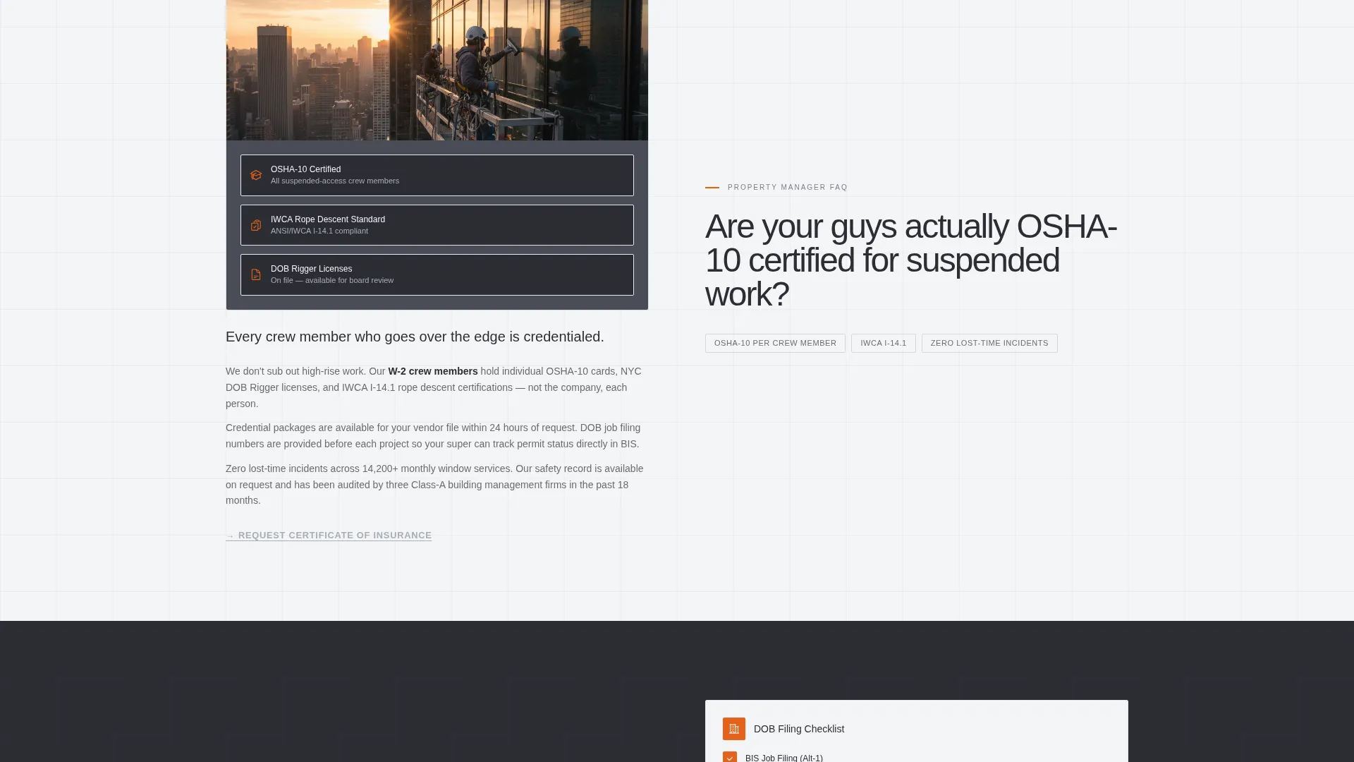 Compliant Windowcleaning | Free Website Template | Rocket