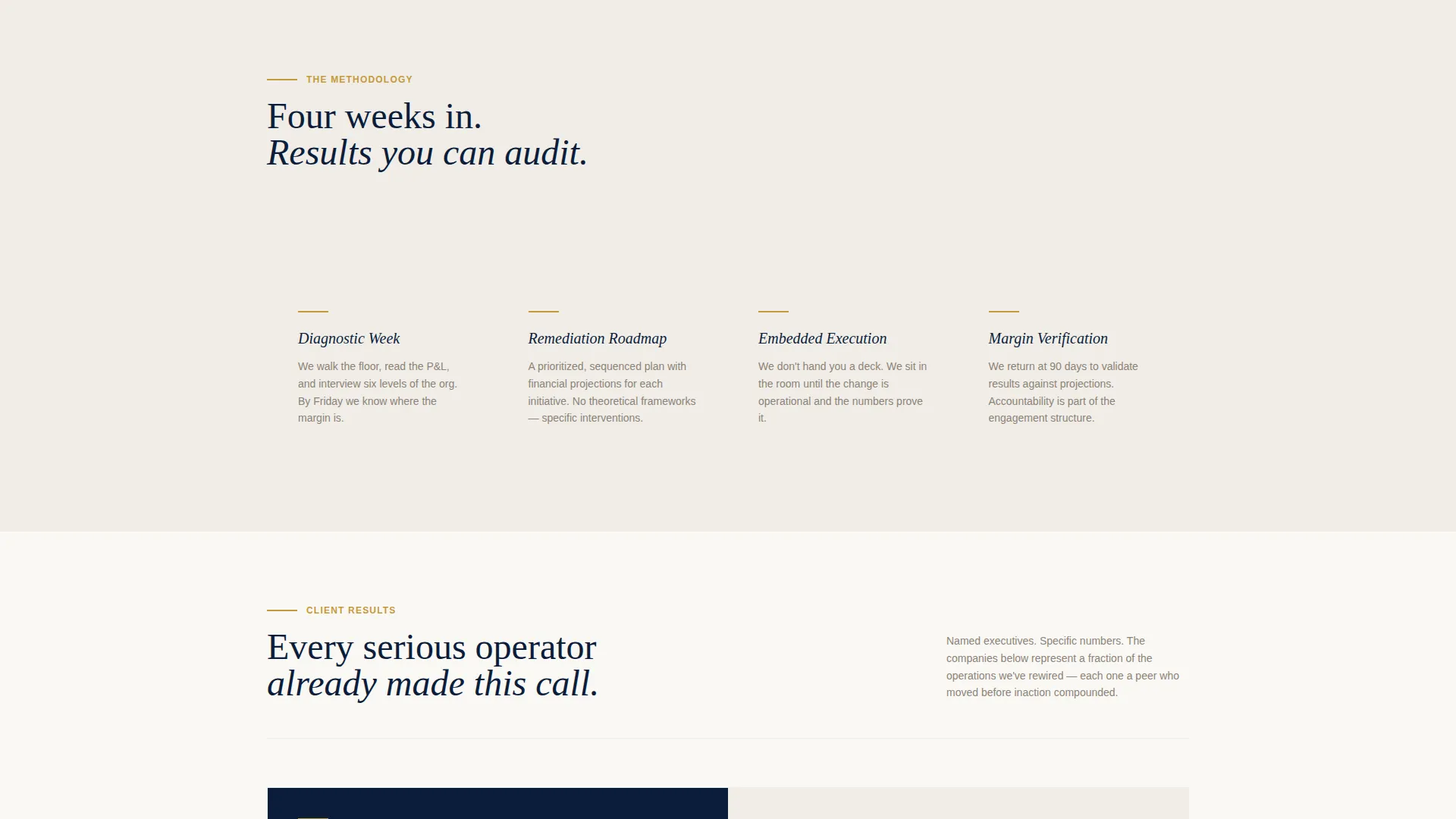 Specialist Consulting & Advisory Reviews & Social Proof Website Template