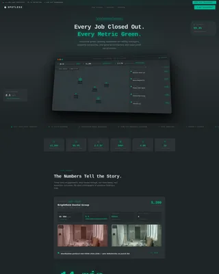 Commercial Cleaning Operations B2B Website Template