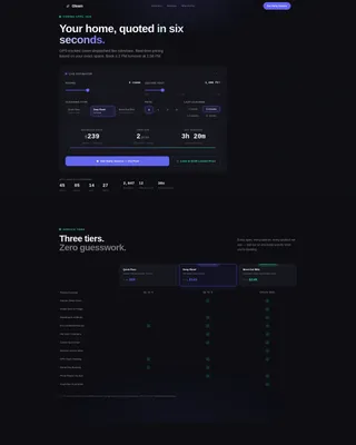 Cleaning Service App Coming Soon & Early Access Website Template