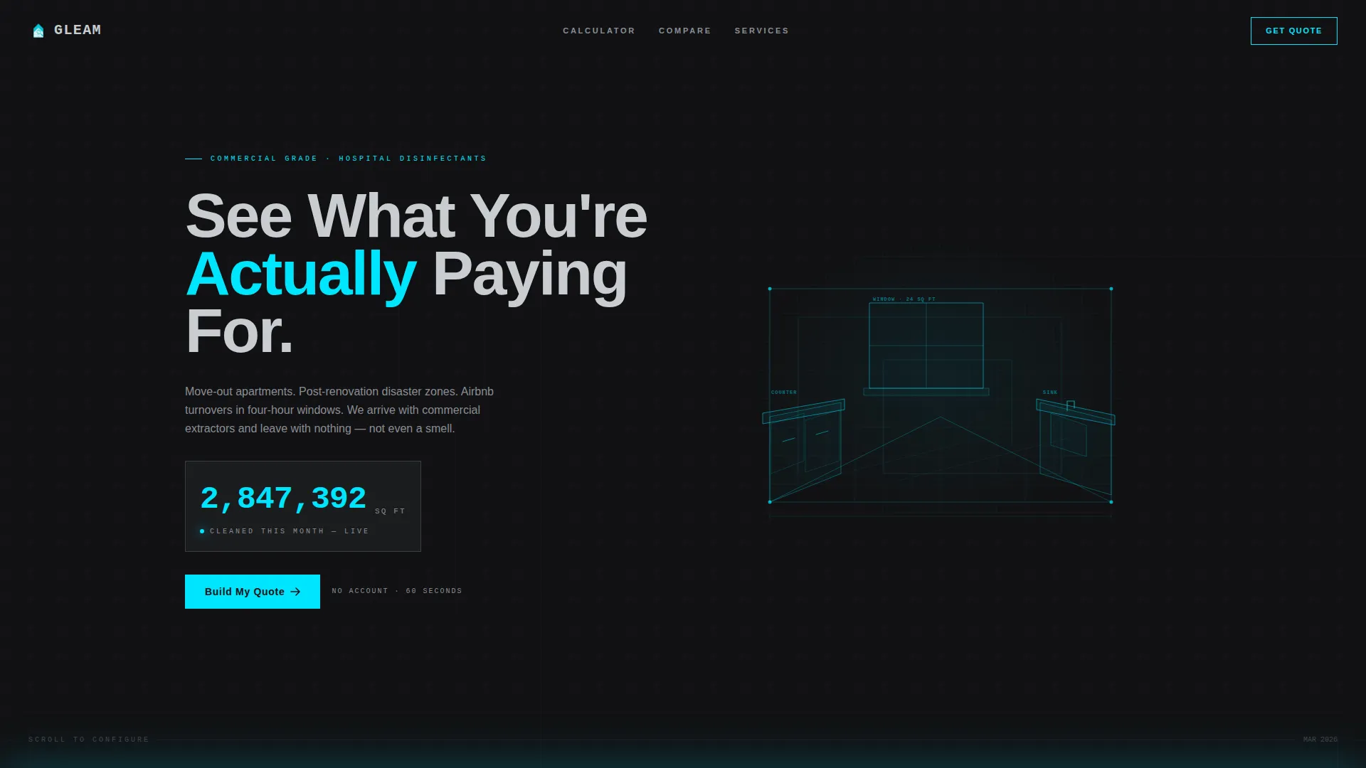 Premium Cleaning Service for Property Managers Website Template