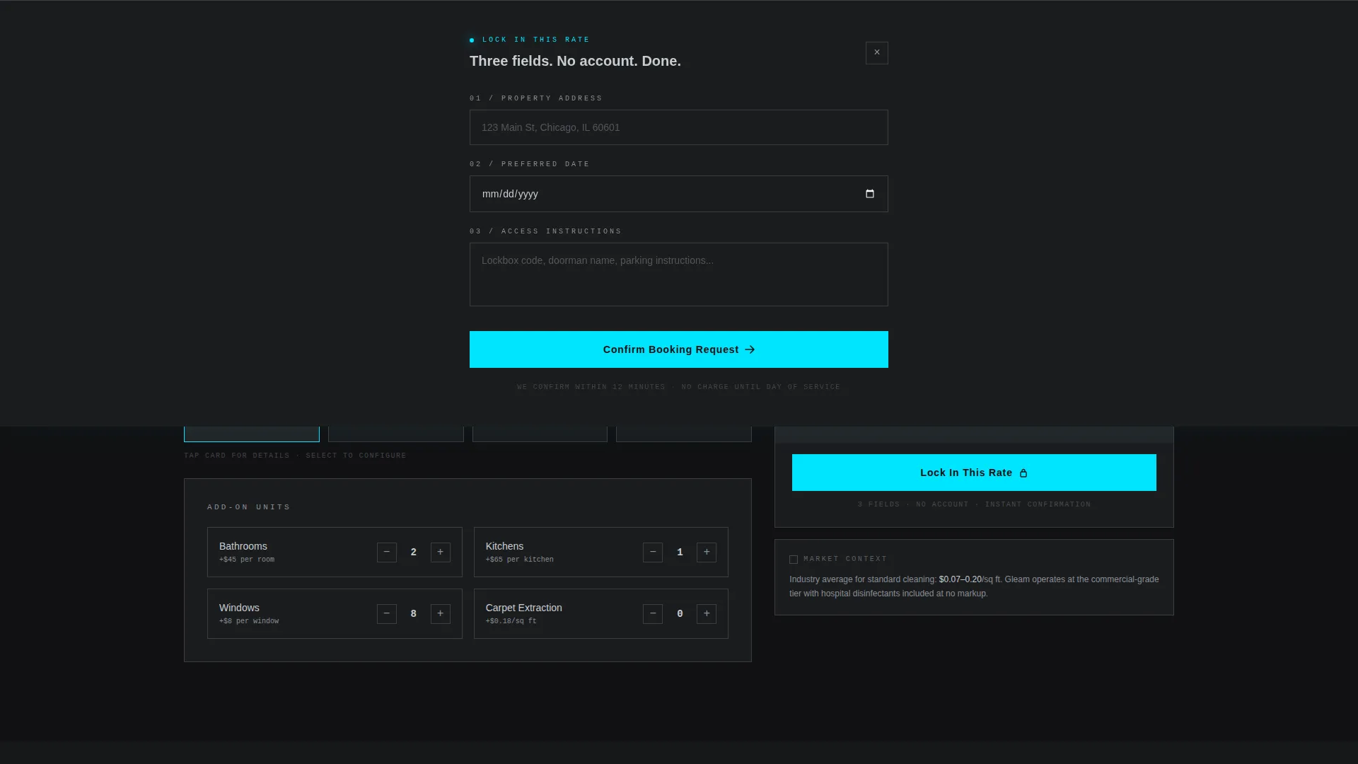 Premium Cleaning Service for Property Managers Website Template