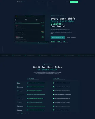 Cleaning Service Digital Presence Professional Website Template