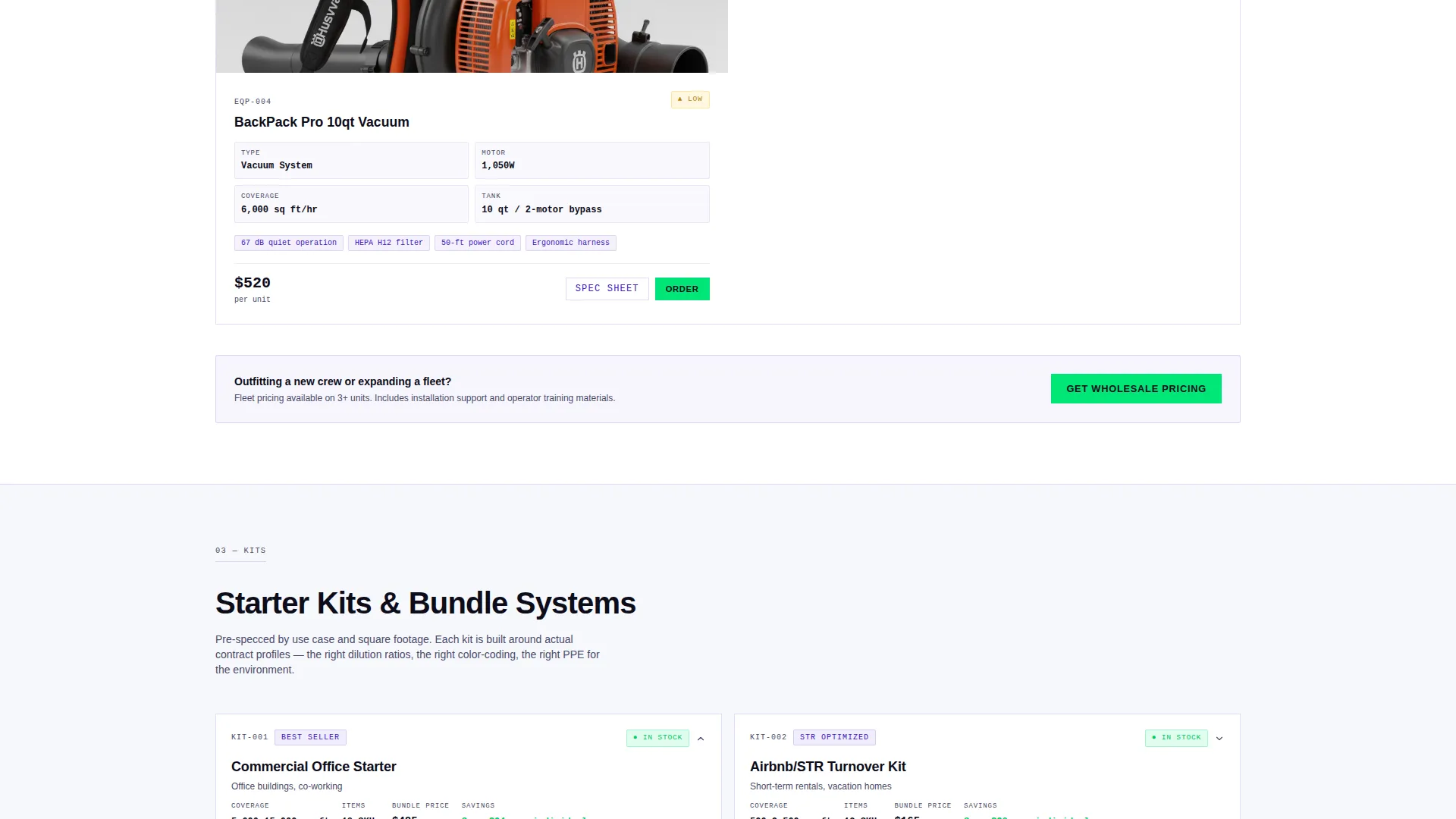 Cleaning Service Digital Presence Specialist Professional Website Template