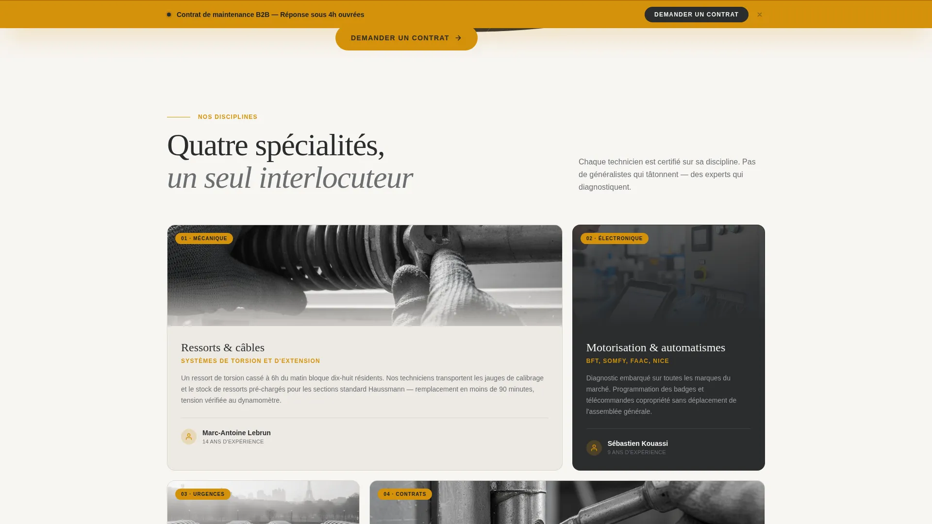 Precision Property Landing Page Template