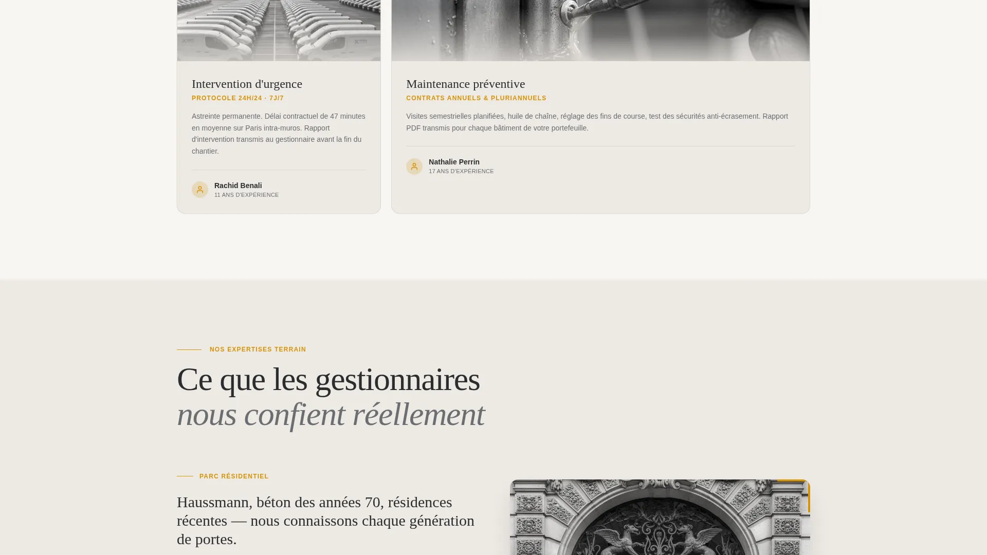 Precision Property Landing Page Template