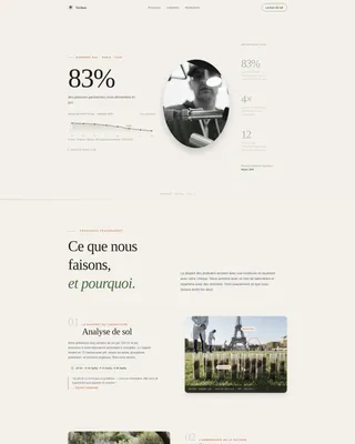 Editorial Lawn Care Landing Page Template