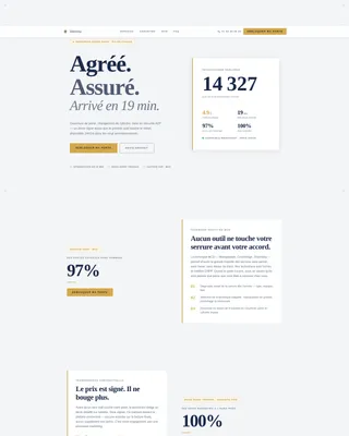 Paris Locksmith Booking Landing Page Template