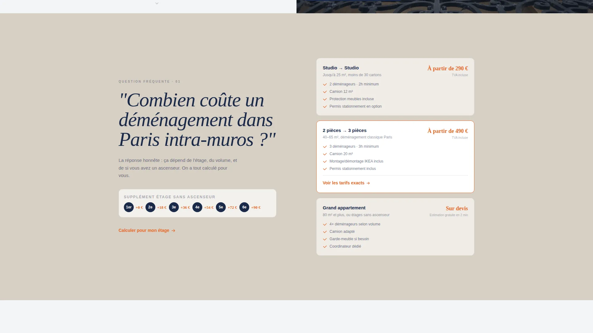 Trusted Moving Landing Page Template