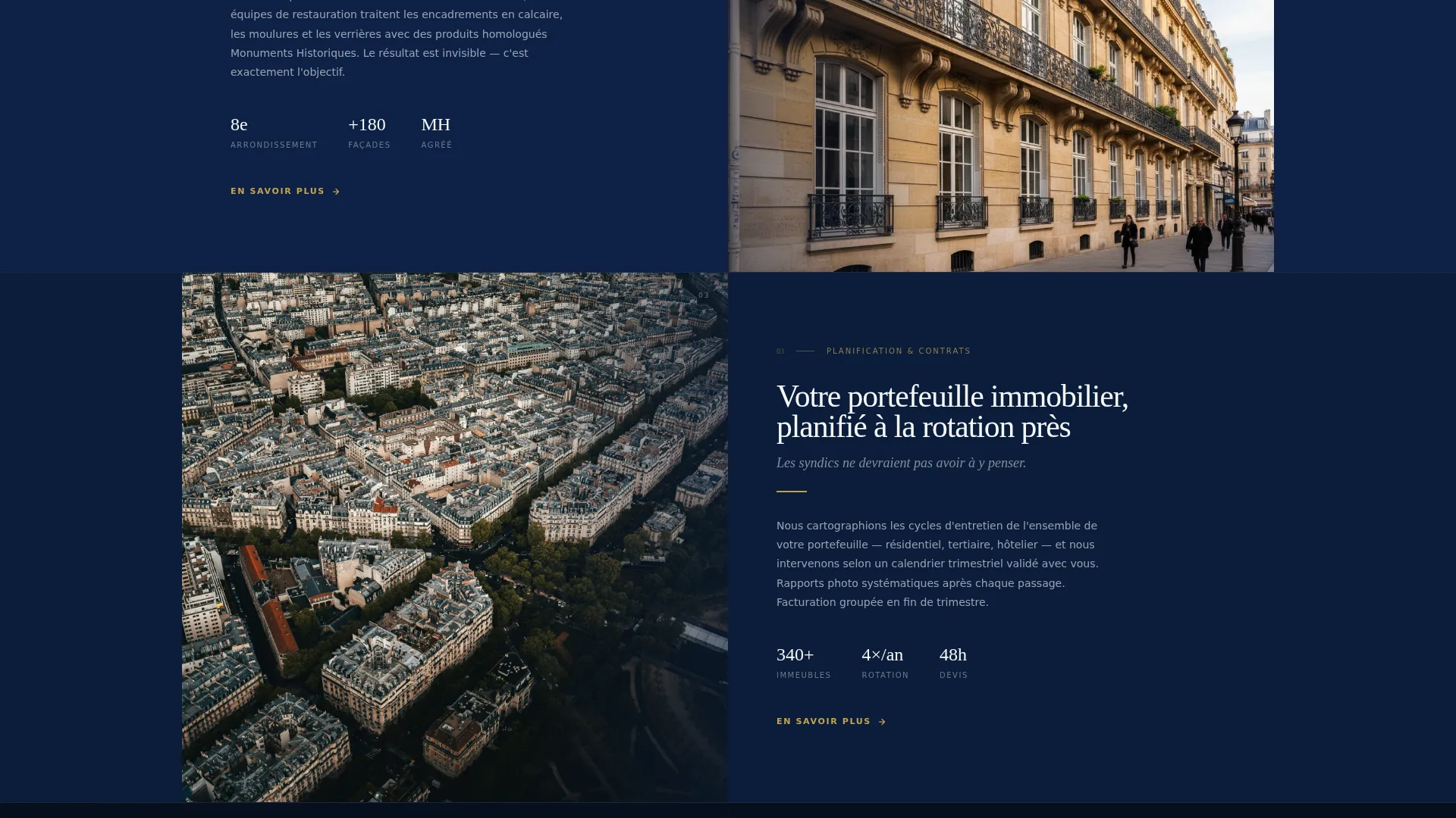 Paris Window Cleaning Landing Page Template