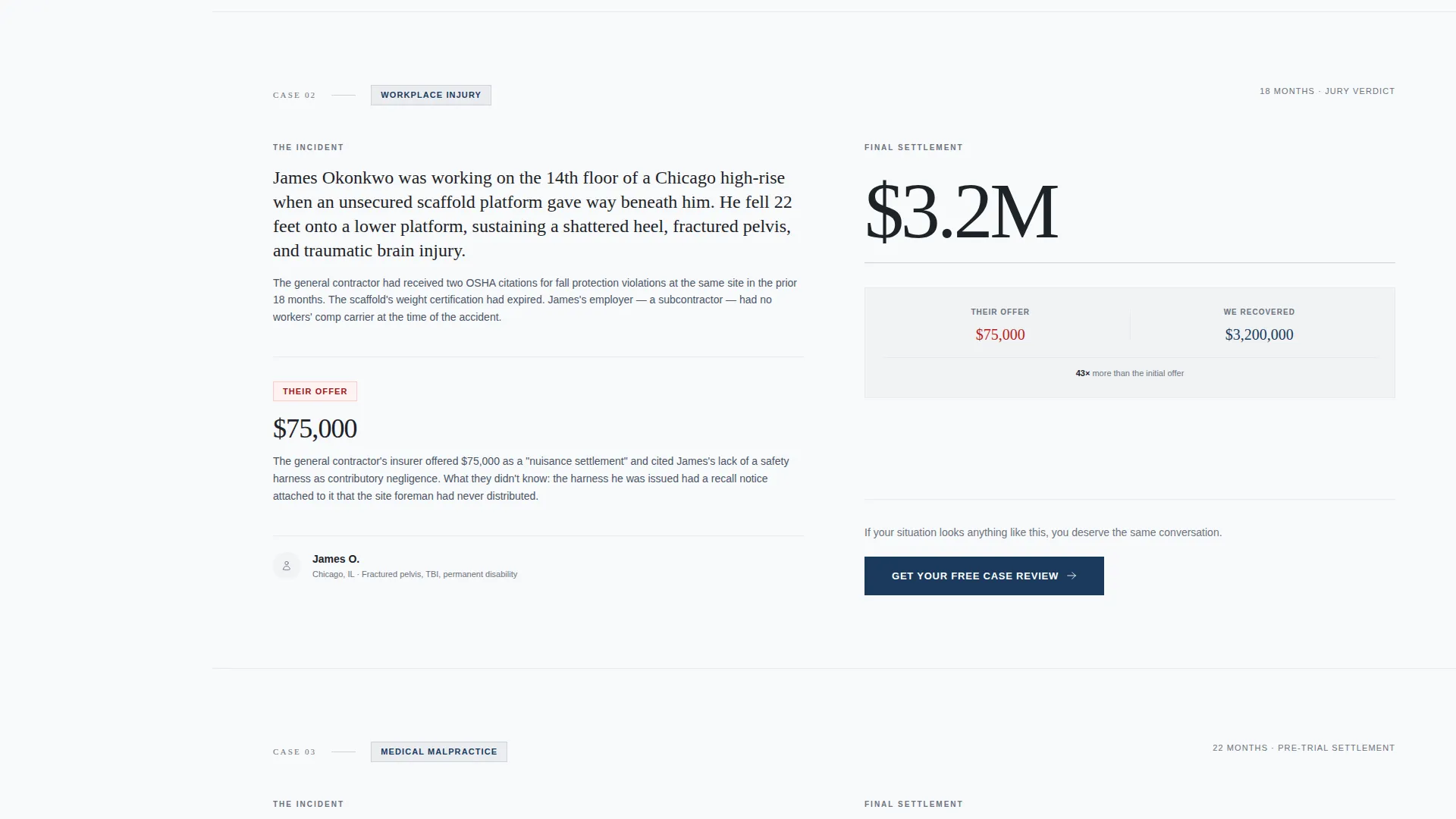 Expert Law Firm & Attorney Professional Website Template