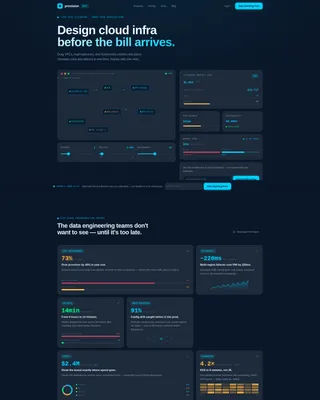 Cloud Architecture Landing Page Template